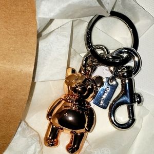 COACH 3D Bear Bag Charm